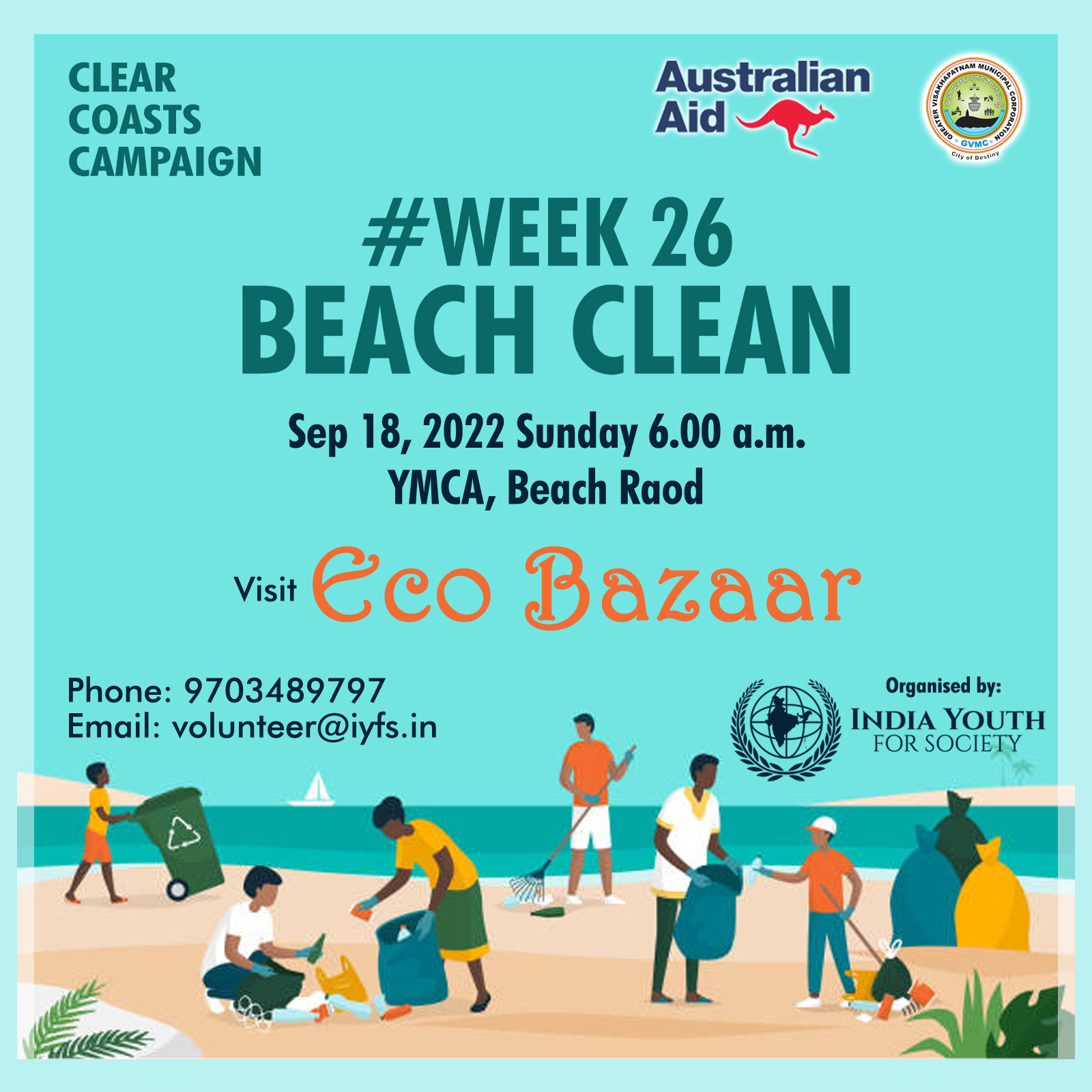 Beach Cleanup – CCC26
